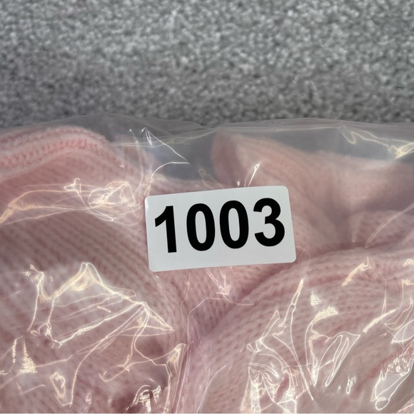 SHEIN Sweater Women’s Medium Pink Heart Cable Knit Valentine’s Day - Picture 9 of 9